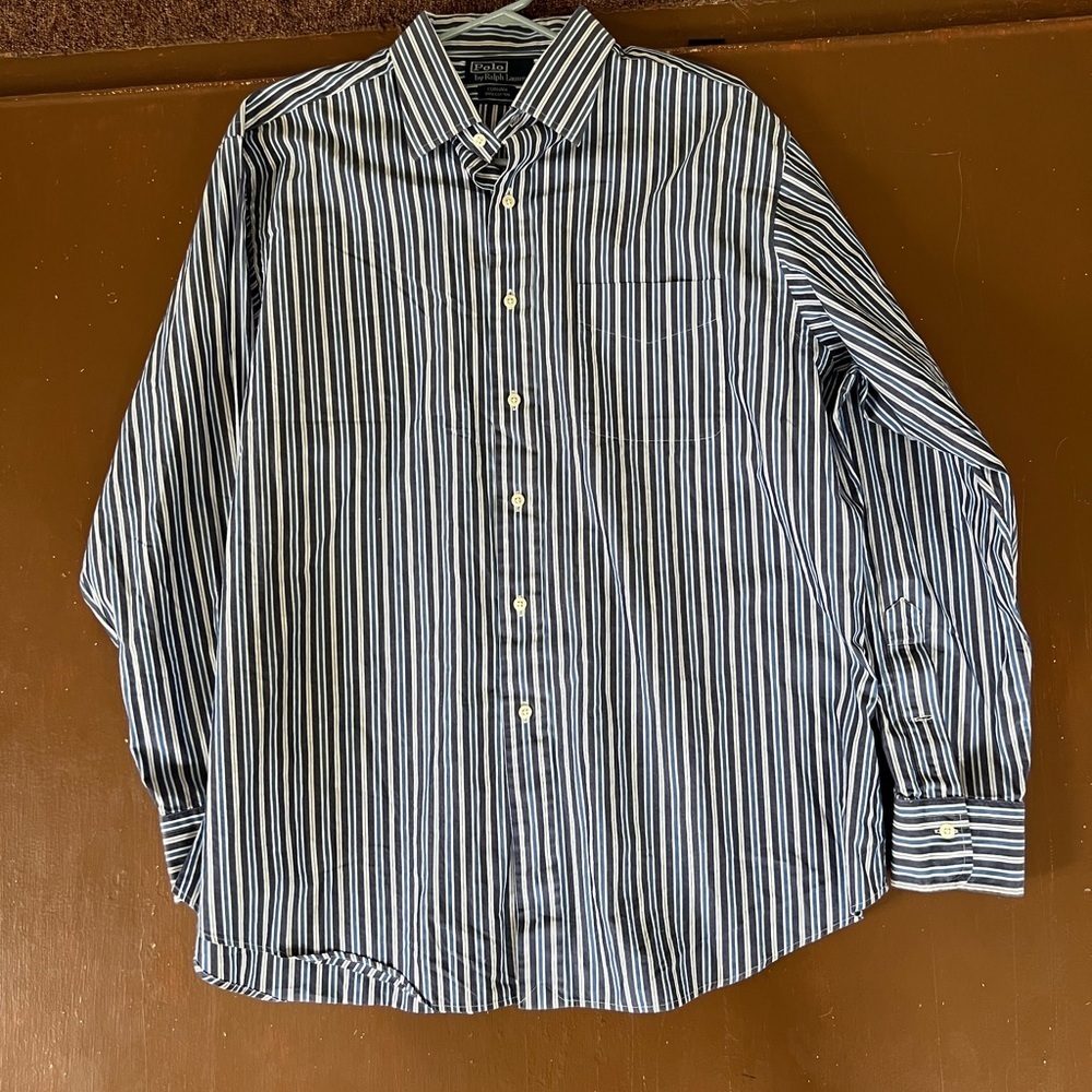Polo Ralph Lauren button down shirt. Men’s Large